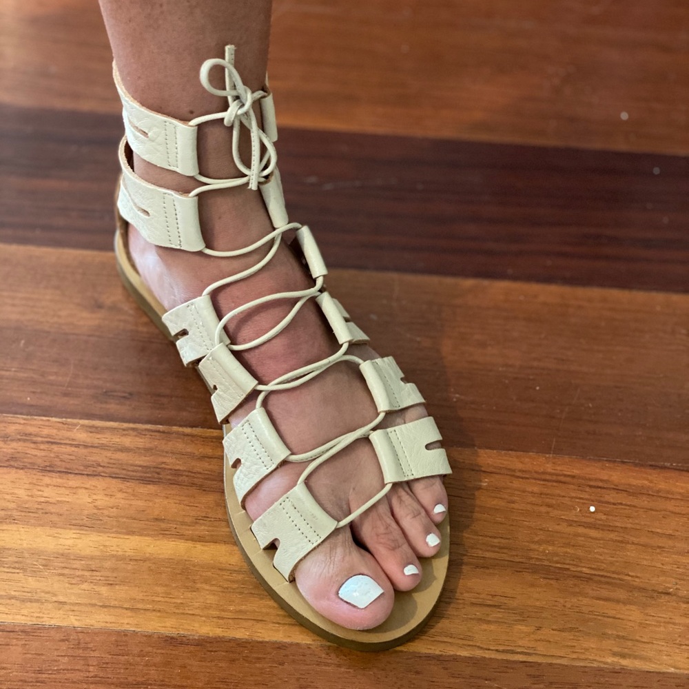 JCrew Gladiator Sandals size 8